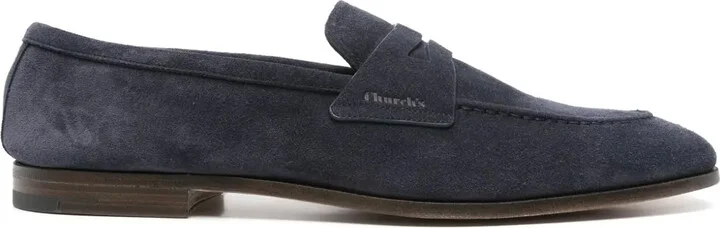 Suede Loafers