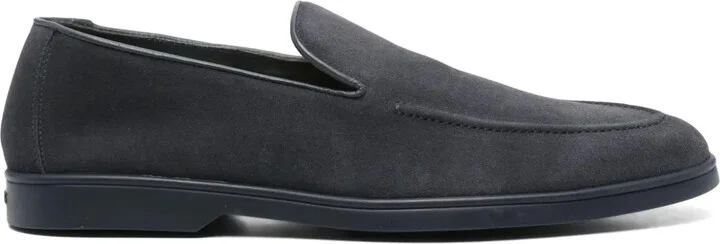 Suede Loafers