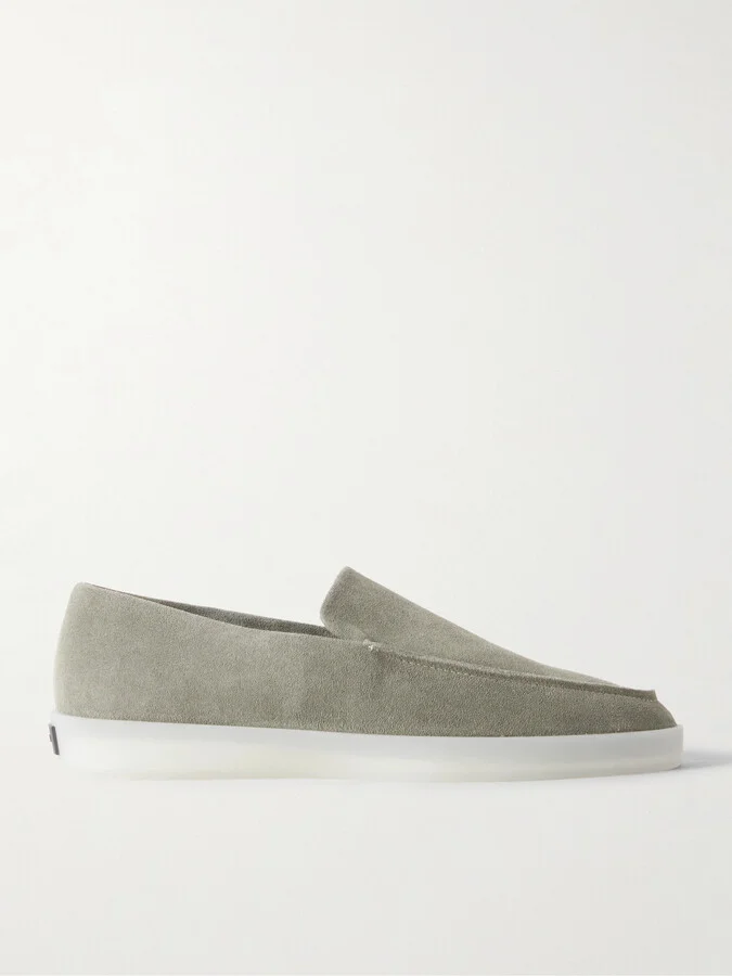 Suede Loafers