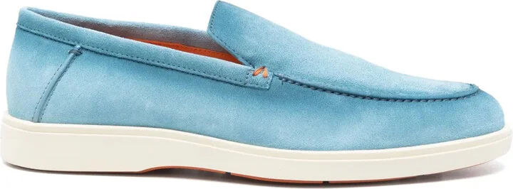 Suede Loafers