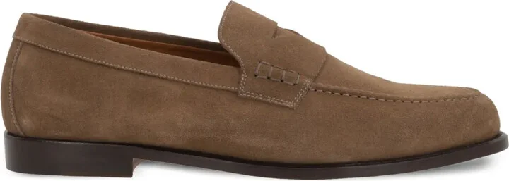 Suede Loafers