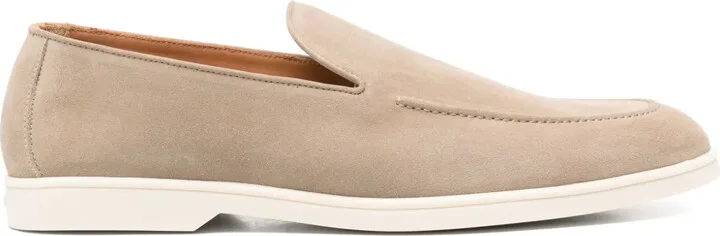 Suede Loafers