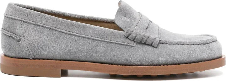 Suede Loafers