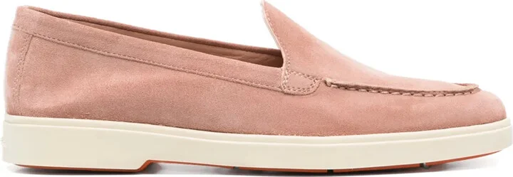 Suede Loafers