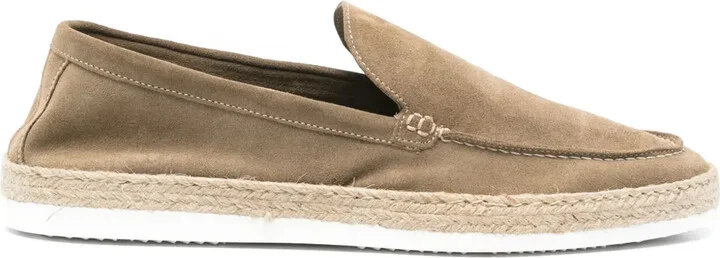 Suede Loafers