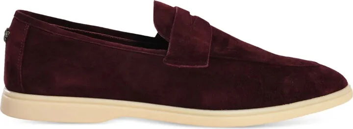 Suede Loafers