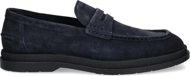 Suede Loafers