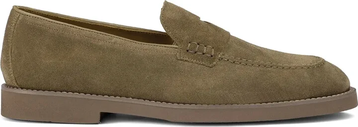 Suede Loafers