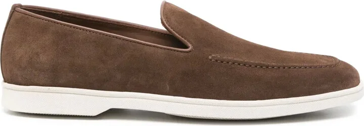 Suede Loafers