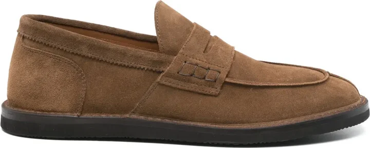 Suede Loafers