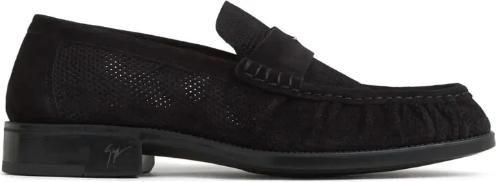 Suede Loafers