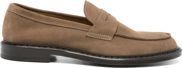 Suede Loafers