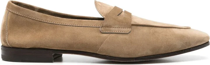 Suede Loafers