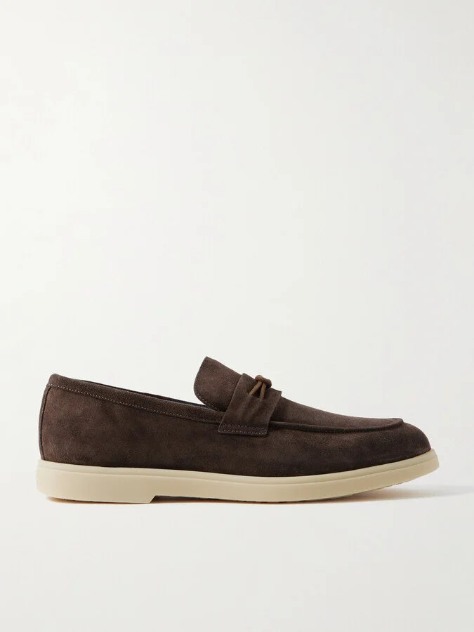 Suede Loafers
