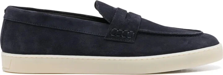 Suede Loafers