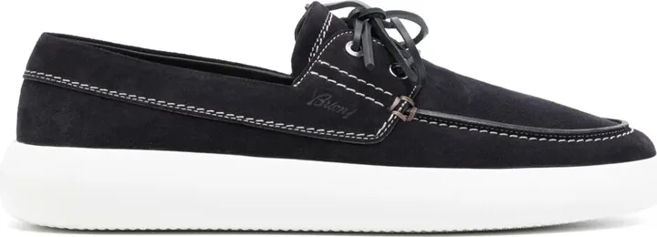 Suede Loafers