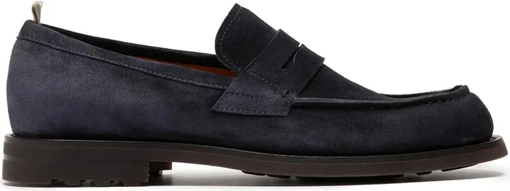 Suede Loafers