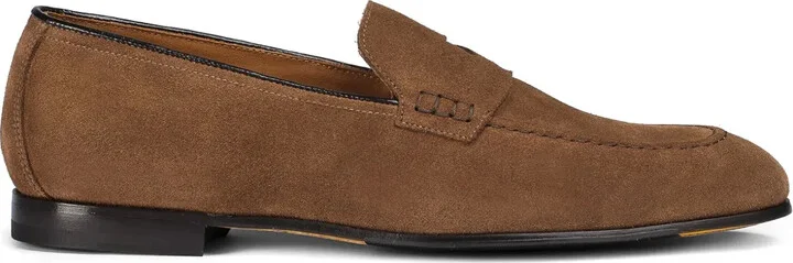 Suede Loafers
