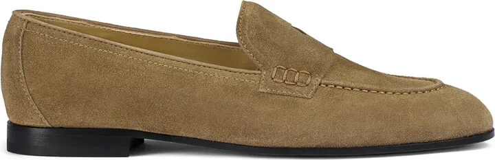 Suede Loafers