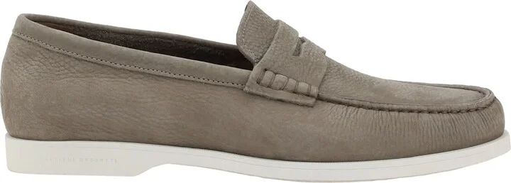 Suede Loafers
