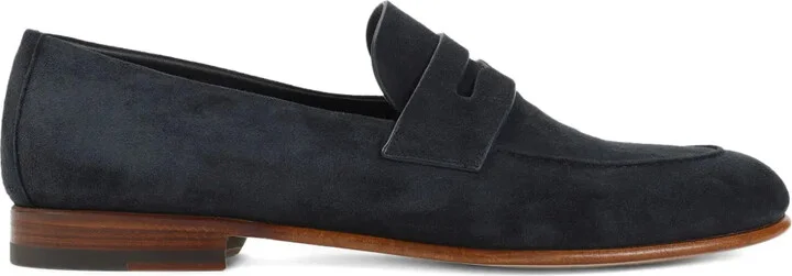 Suede Loafers