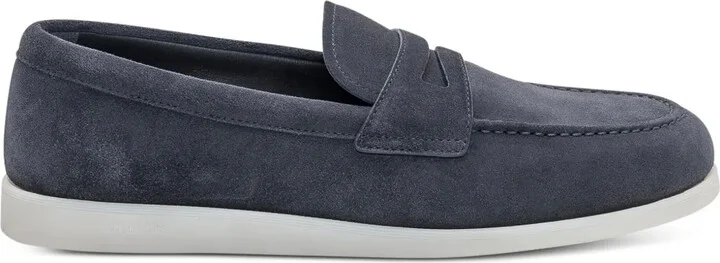 Suede Loafers