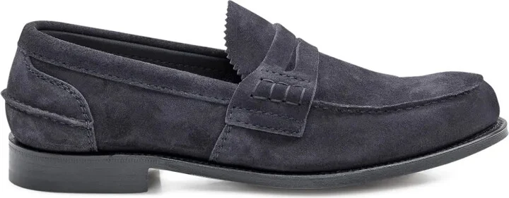 Suede Loafers