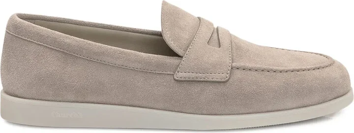 Suede Loafers
