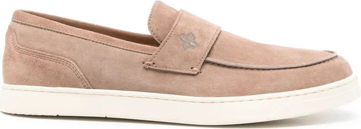 Suede Loafers