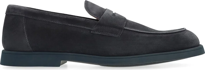 Suede Loafers