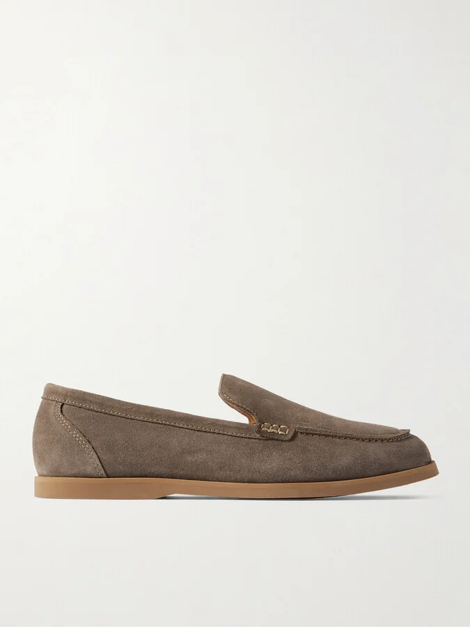 Suede Loafers
