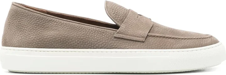 Suede Loafers