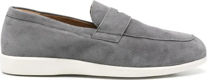 Suede Loafers