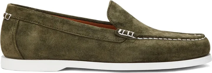 Suede Loafers