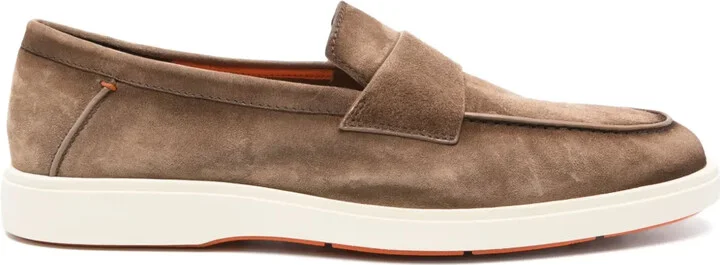 Suede Loafers