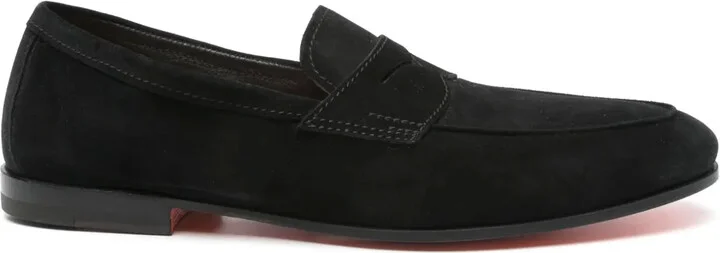 Suede Loafers
