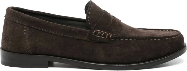 Suede Loafers