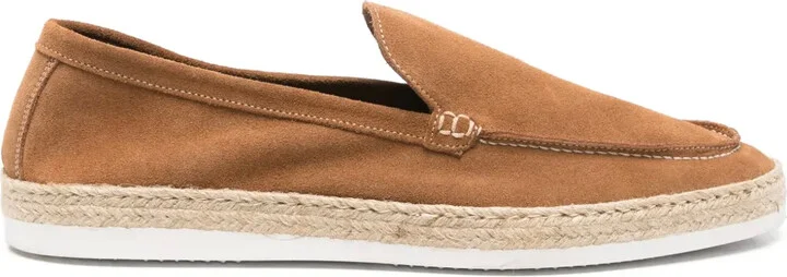 Suede Loafers