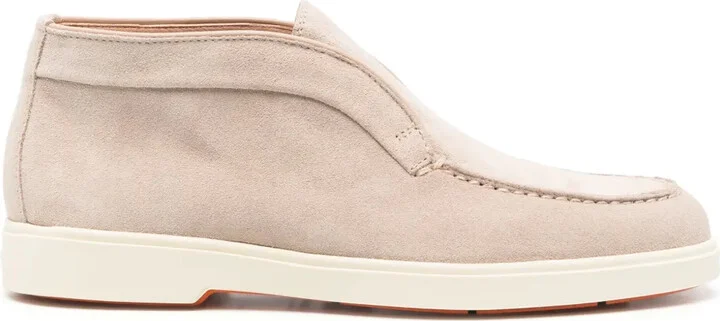 Suede Loafers