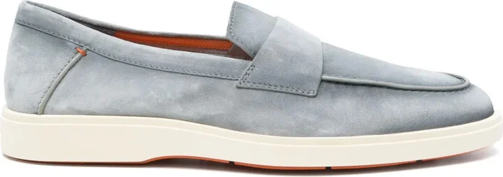 Suede Loafers