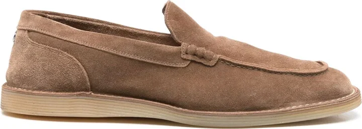 Suede Loafers