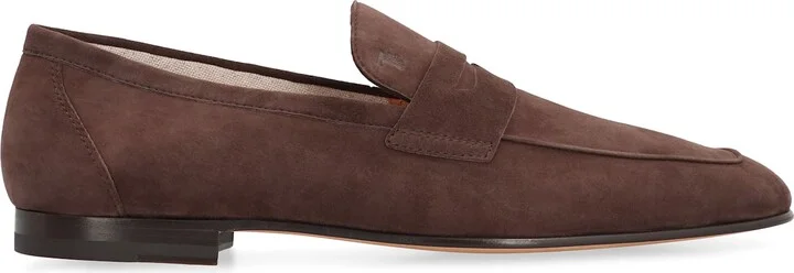 Suede Loafers