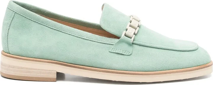 Suede Loafers