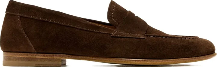 Suede Loafers