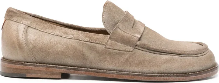Suede Loafers