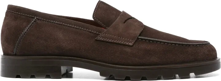 Suede Loafers