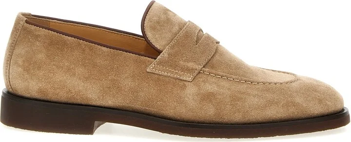 Suede Loafers