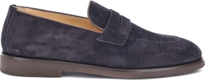 Suede Loafers