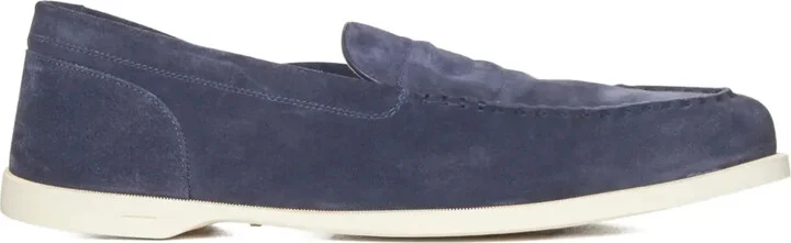Suede Loafers