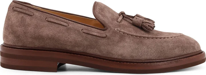 Suede Loafers